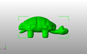 小乌龟模型侧视图