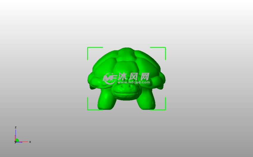 小乌龟模型主视图