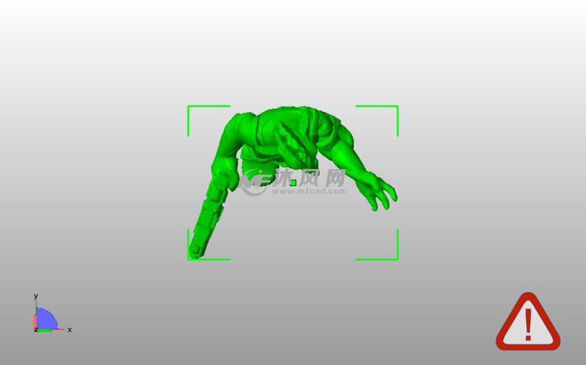 小妖精模型俯视图