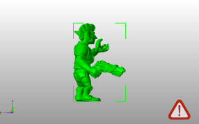 小妖精模型侧视图