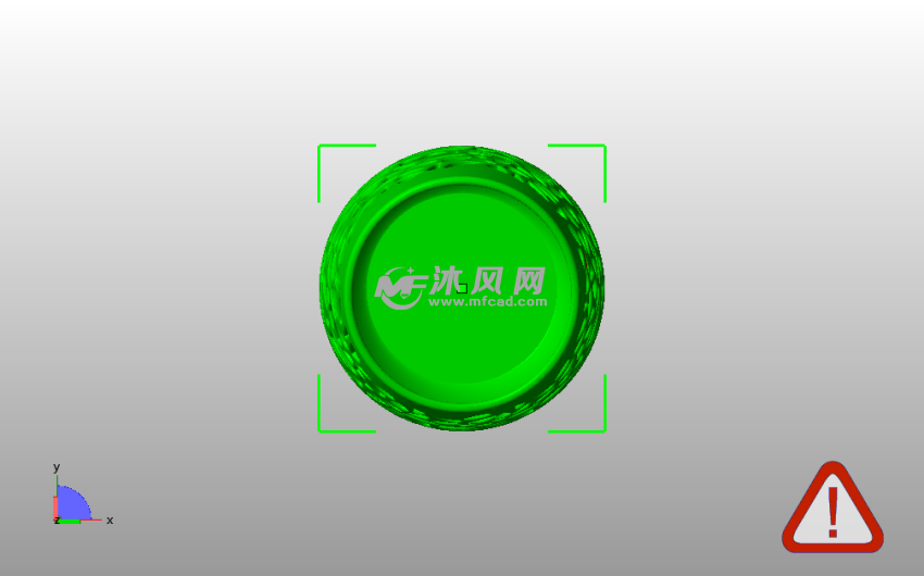 斜切镂空笔筒俯视图