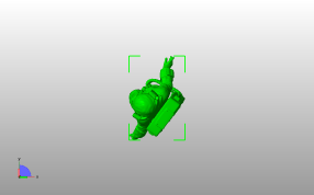 宇航员模型俯视图