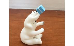 北极熊圣诞饰品