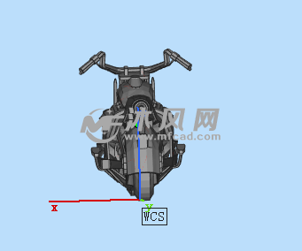 二轮摩托车细节图