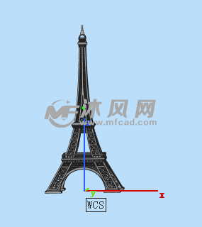 埃菲尔铁塔整体图