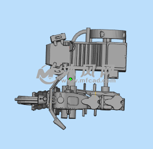 三轮摩托车立体造型