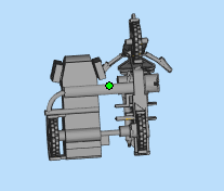 三轮摩托车玩具设计图