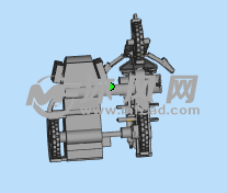 三轮摩托车玩具设计图