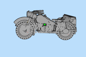 三轮摩托车整体图