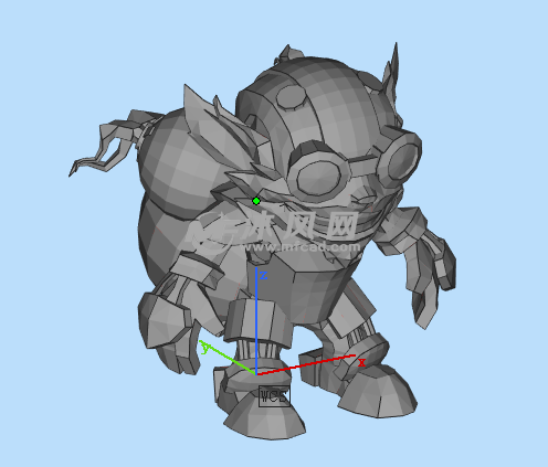 爆破鬼才吉格斯模型