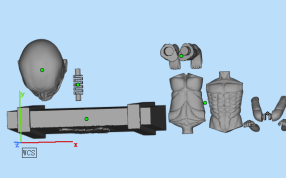 进击的巨人零件图