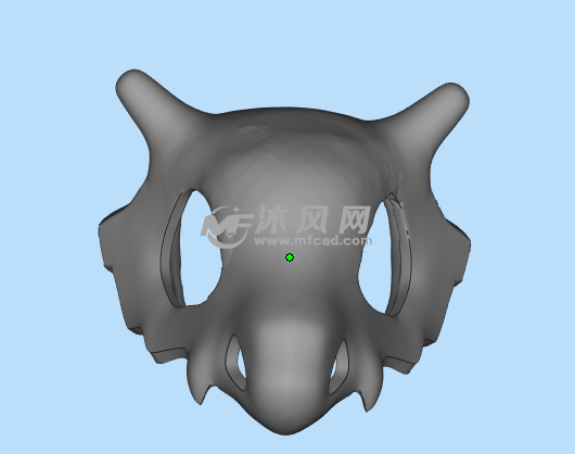 卡拉卡拉面具正面图