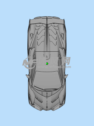 兰博基尼跑车整体图