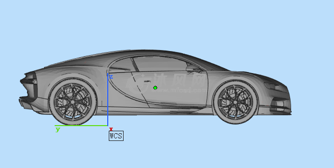 布加迪模型设计图