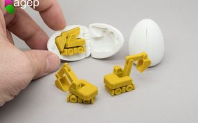 鸡蛋壳挖掘机