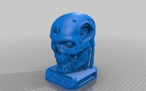 终结者头像侧视图