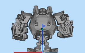 蒸汽机器人背面