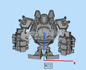 蒸汽机器人正面