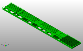 俄罗斯柴油火车右护板