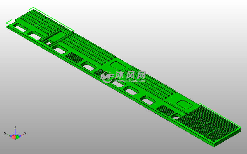 俄罗斯柴油火车右护板