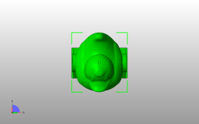 机器人鸭子俯视图