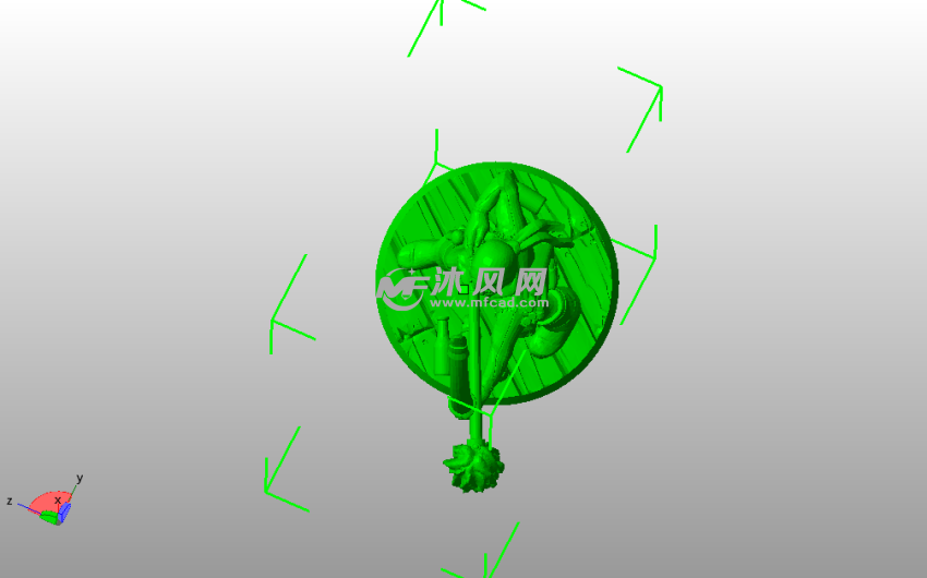 射箭的海盗俯视图