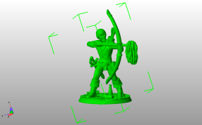 射箭的海盗斜视图