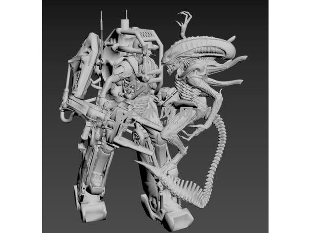 外星攻击机器人效果图