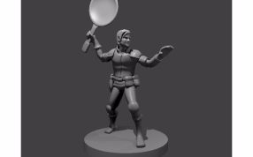 网球王子模型效果图