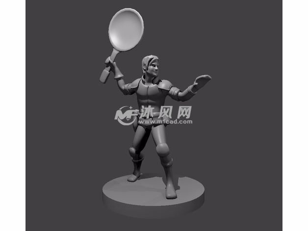 网球王子模型效果图