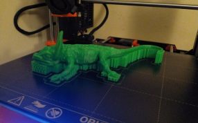 蜥蜴3D模型打印图