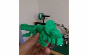 蜥蜴3D模型斜视图