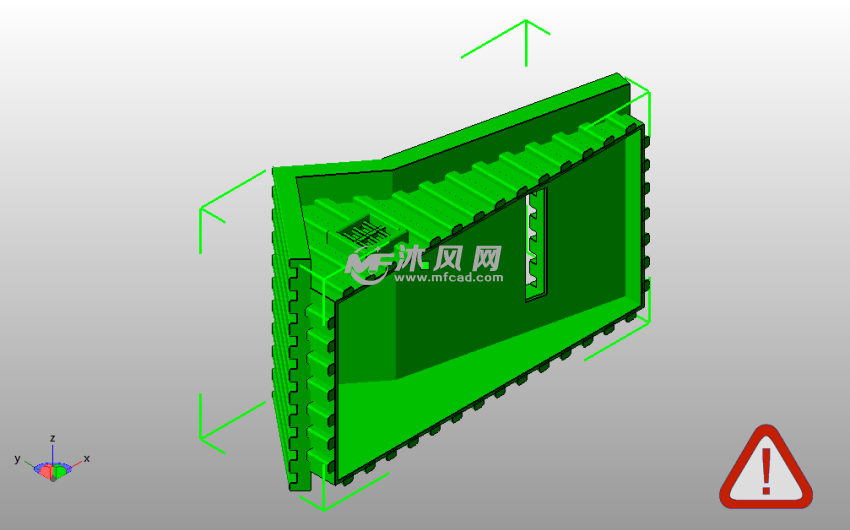 小木屋储蓄罐盖子斜视图