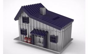 小木屋储蓄罐效果图