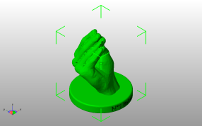 意大利音乐奖模型斜视图