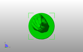 意大利音乐奖模型俯视图