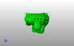 坐着的怪兽俯视图