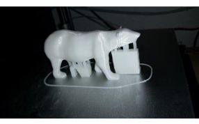 北极熊模型打印图