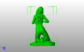 被囚禁的女孩后视图