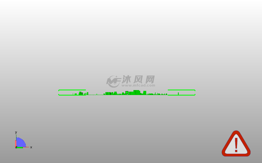 城市沙盘模型主视图