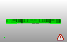  碉堡楼模型顶主视图