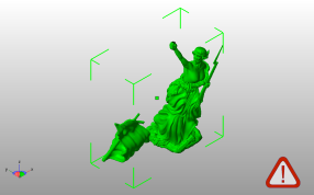 法国大革命雕塑斜视图