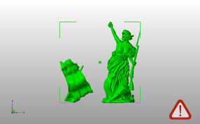 法国大革命雕塑主视图