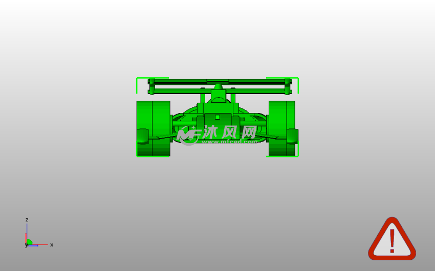 方程式赛车主视图