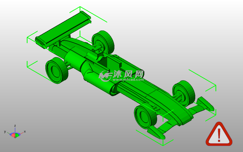 方程式赛车斜视图