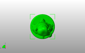 花栗鼠模型俯视图