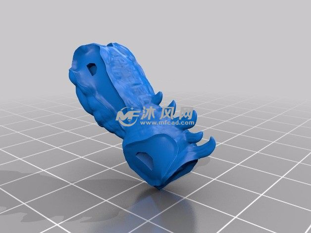 火龙3D模型身体