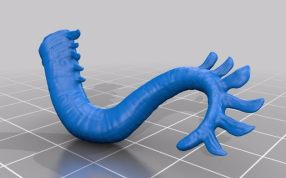 火龙3D模型尾巴