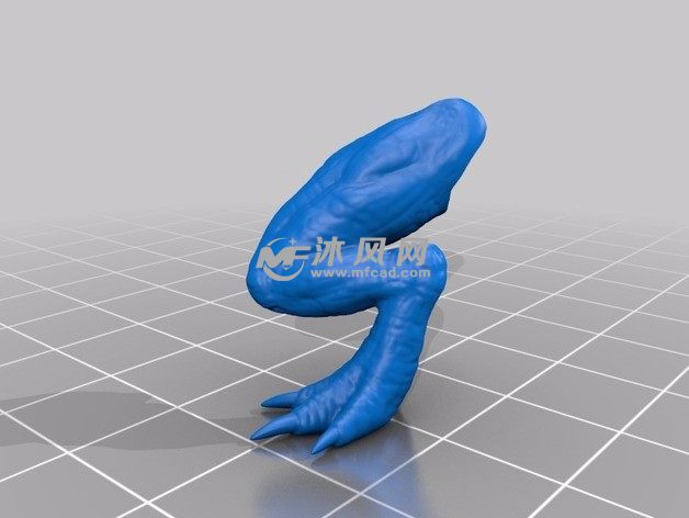 火龙3D模型腿