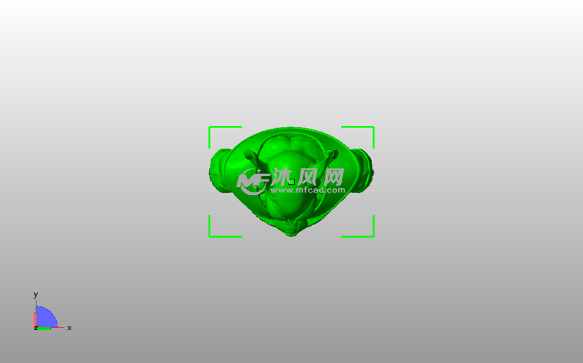 破坏神比鲁斯胸像俯视图